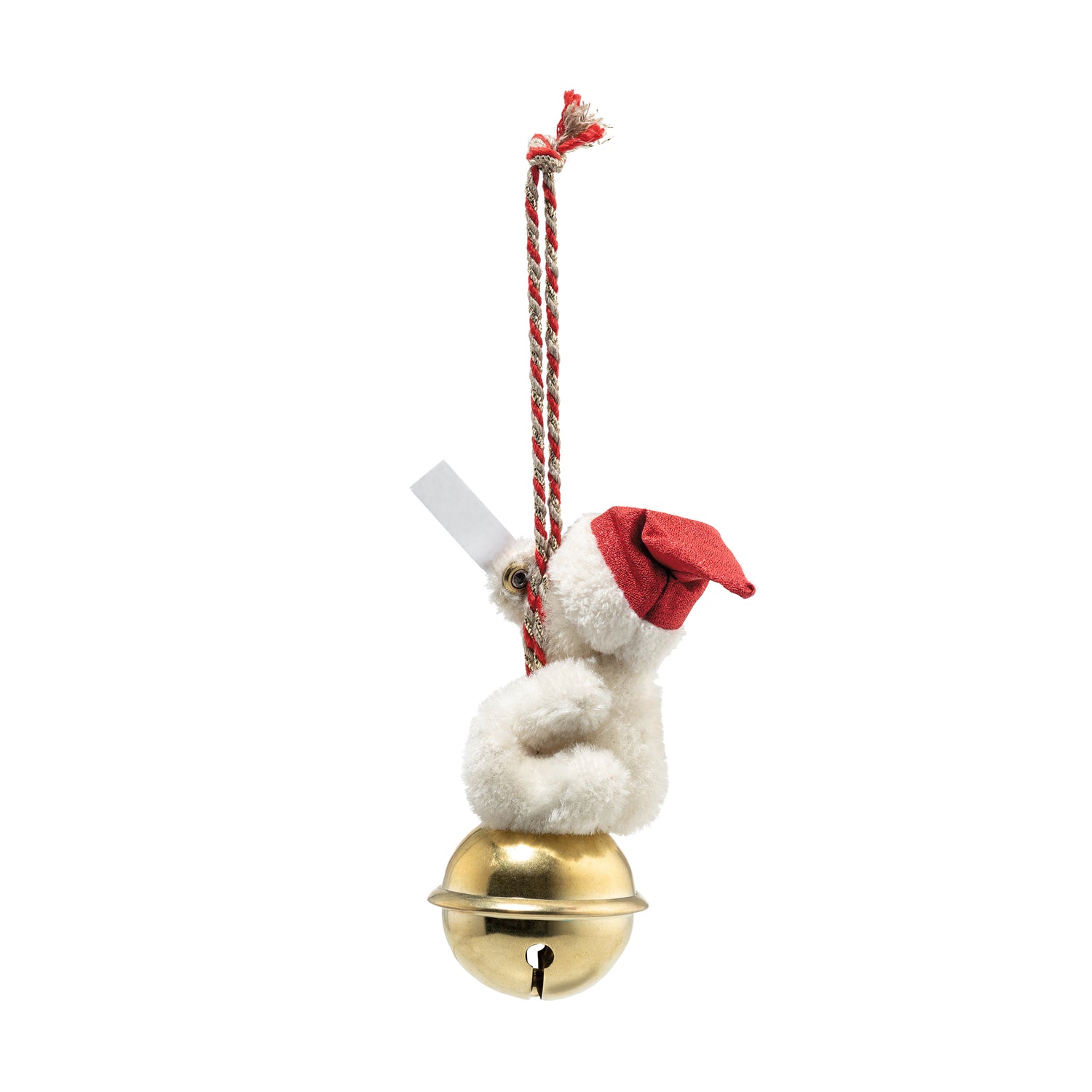 Teddy Bear Bell Ornament