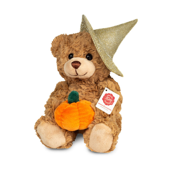 Halloween-nalle ja kurpitsa