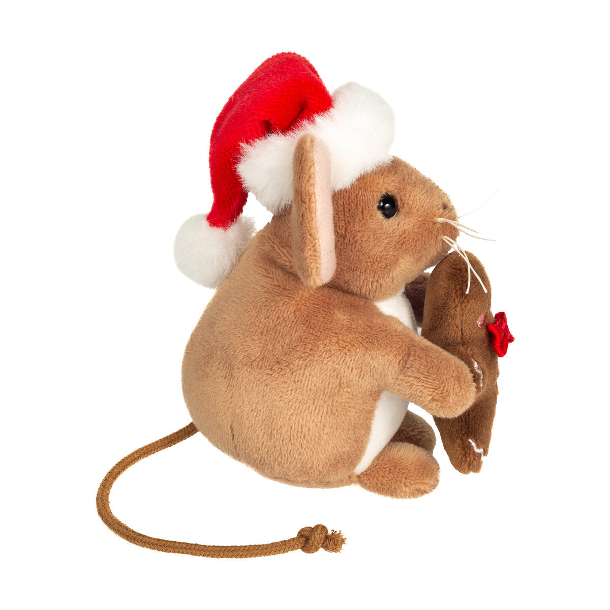 Teddy-Hermann Liten julmus med pepparkaksgubbe